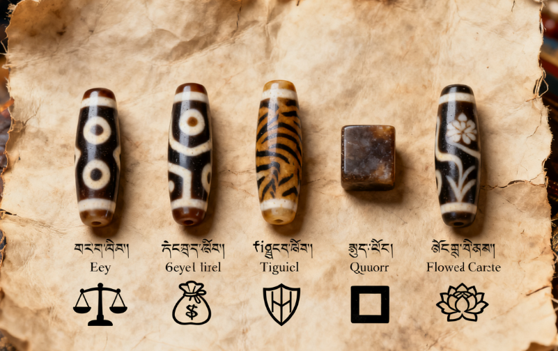 Tibetan Dzi Beads: The Ultimate Guide to Meaning, History & How to Use These Ancient Sacred Beads