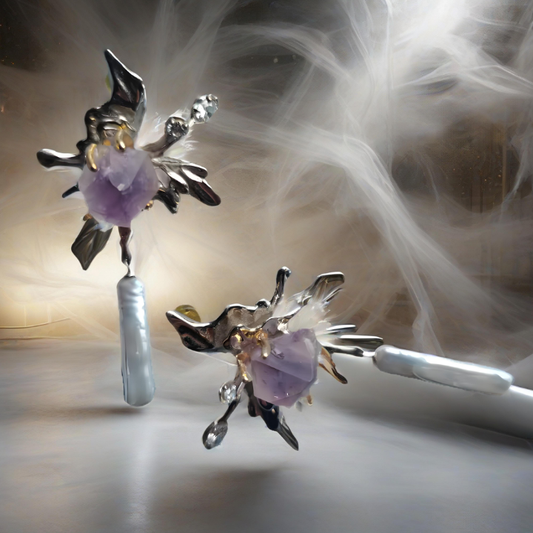Amethyst Spiritual Earrings: Wear Calm, Boost Mindfulness—No Fuss, All Vibe